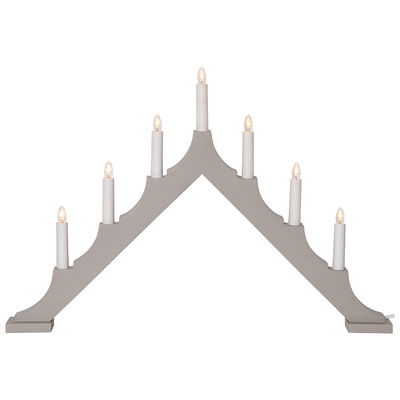 Ljusstake Alma Beige 40cm
