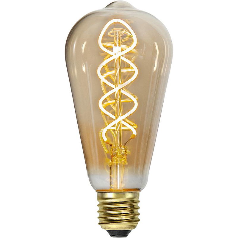 Antiklampa LED Spiral Amber 160lm E27 2100K Dim Antiklampa LED Spiral Amber 160lm E27 2100K Dim