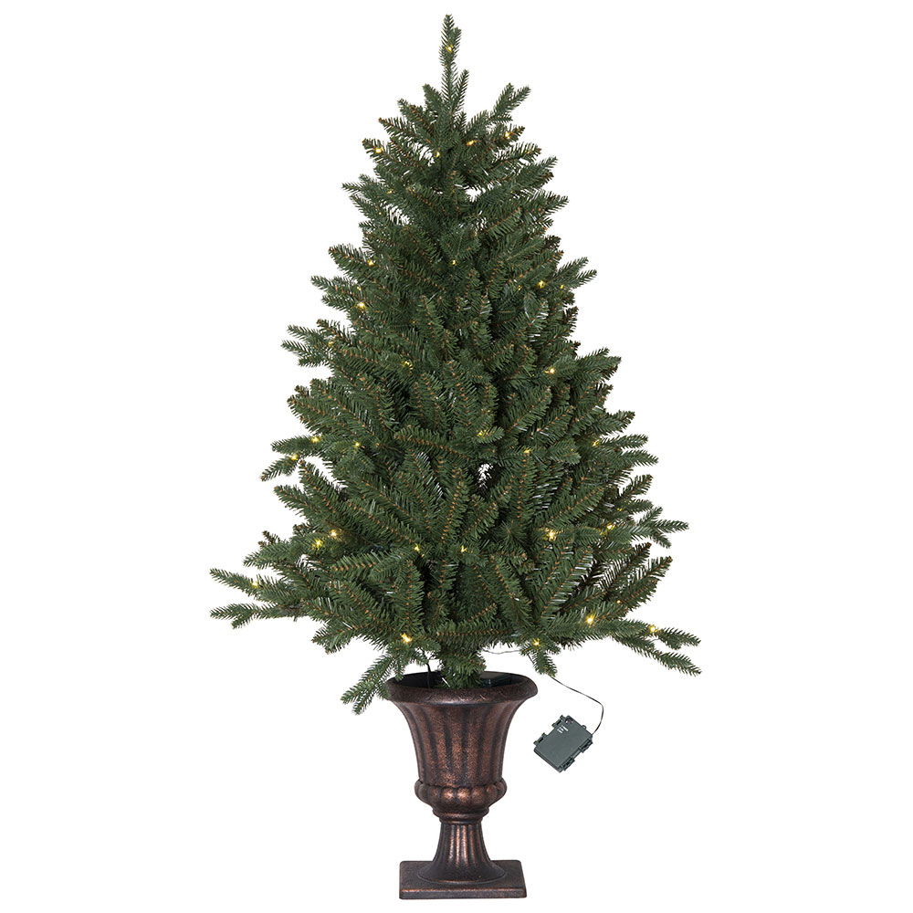 Julgran Byske med LED och kruka 120cm Julgran Byske med LED och kruka 120cm