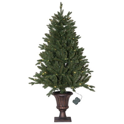 Julgran Byske med LED och kruka 120cm Julgran Byske med LED och kruka 120cm