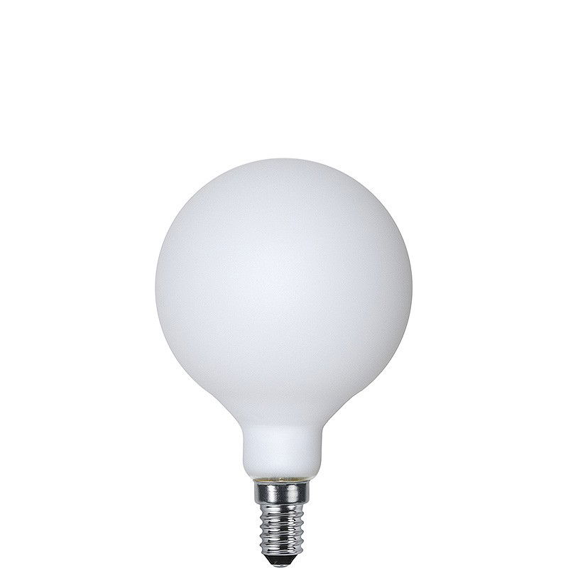 Dimbar Globlampa Ø80 LED 1,5W 120lm E14 Opal Dimbar Globlampa Ø80 LED 1,5W 120lm E14 Opal