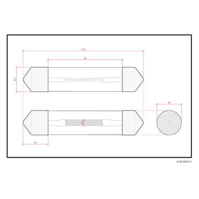 Spollampa LED 4200K 12V