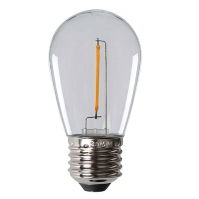 Klotlampa LED till slinga 0,5W 50lm Varmvit E27 2700K Plast