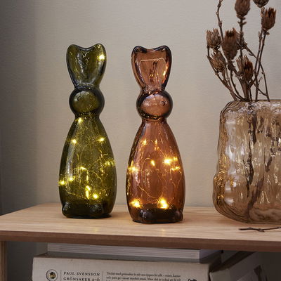 Glasdekoration Harry Grön