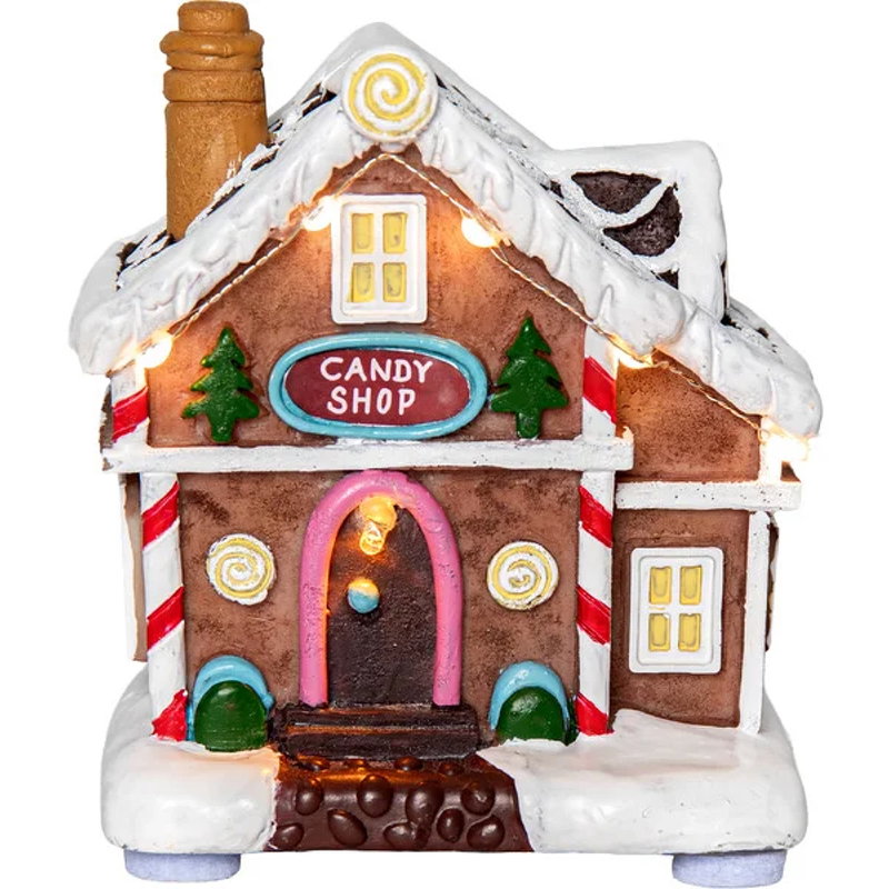 Inomhusdekoration Gingerville candy 11cm