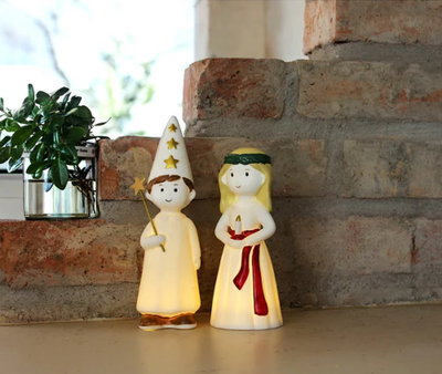Inomhusdekoration Lucia Porslin