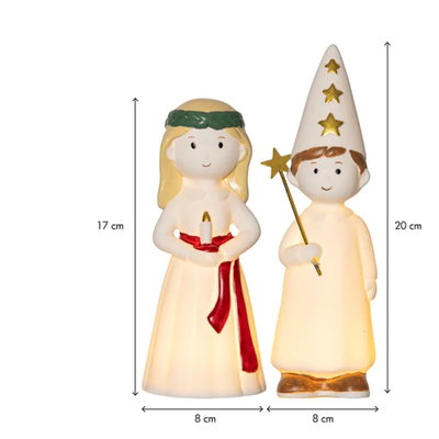 Inomhusdekoration Lucia Porslin