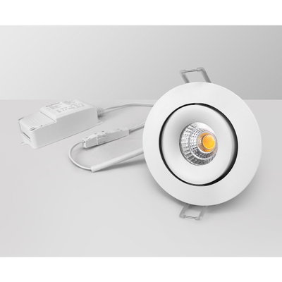 Downlight Dim to Warm 1900-3000K 7W Vinklingsbar Vit MD-70