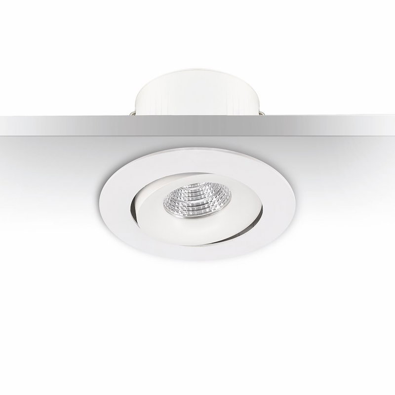 Downlight Dim to Warm 1900-3000K 7W Vinklingsbar Vit MD-70