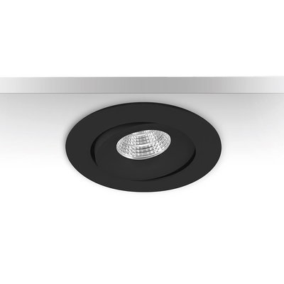 Downlight Dimbar 7W CCT Svart MD-70 direkt mot isolering