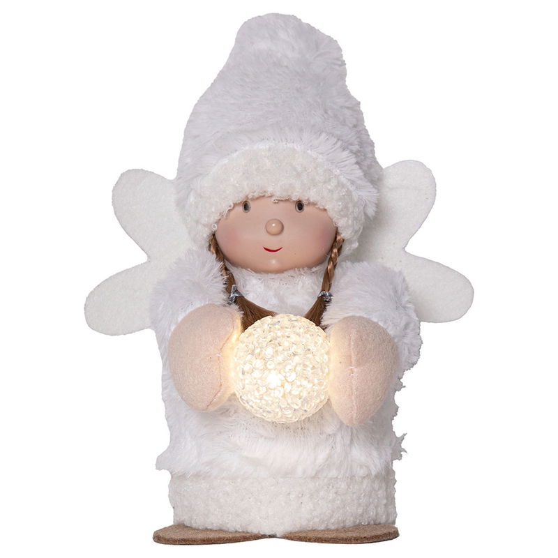 Juldekoration Joylight Ängel Vit Juldekoration Joylight Ängel Vit