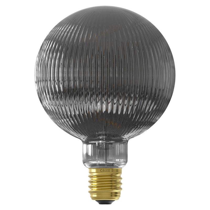 Dimbar Globlampa Ø125 LED Smoke 4W 40lm E27 1800K