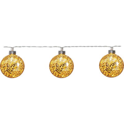 Ljusslinga Glitter Guld