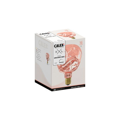 Globlampa Ø125 LED 70lm E27 NEO Rosa 1800K Dim