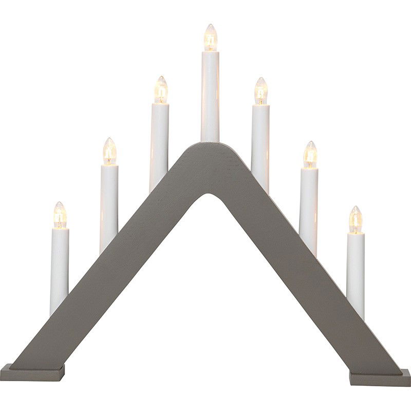 Ljusstake Buzz Vit 43cm Ljusstake Buzz Vit 43cm