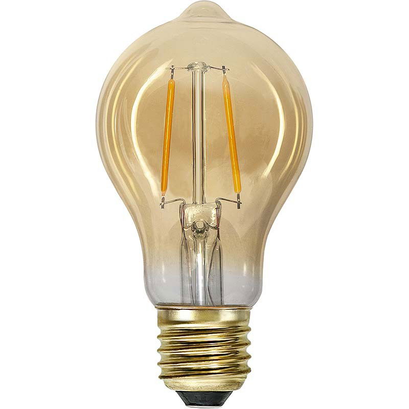 Normallampa Antik Soft Glow Amber LED 0,75W 80lm E27 Normallampa Antik Soft Glow Amber LED 0,75W 80lm E27