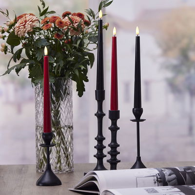 Antikljus Flamme Candy Svart