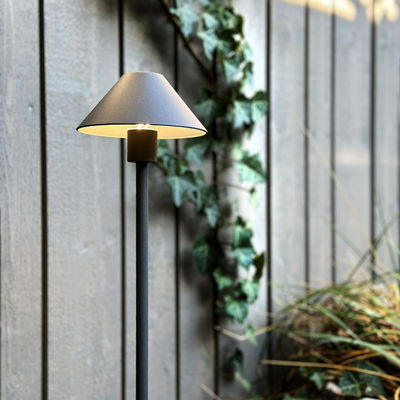 Pollare Apollo Flex Mörkgrå 3W 190lm från LightsOn Garden Plug & Play