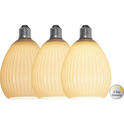 Globlampa Ø110 LED Dream Beige 210lm E27 3000K 3-stegs dimming