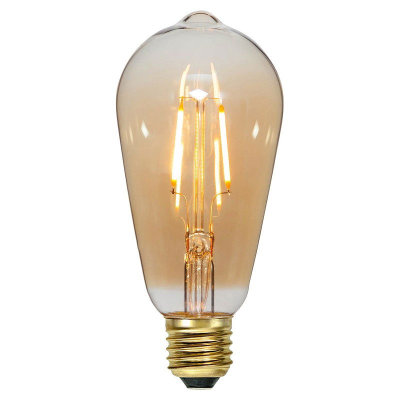 Antiklampa Soft Glow Amber LED 0,75W 80lm E27 Antiklampa Soft Glow Amber LED 0,75W 80lm E27