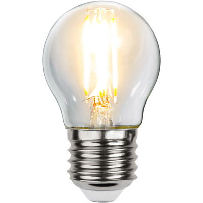Dimbar Klotlampa LED Filament 2,5W 250lm E27 2700K
