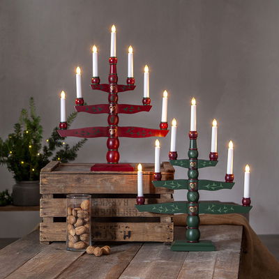 Ljusstake Tradition Grön