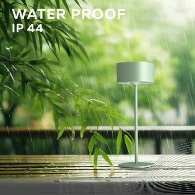 Uppladdningsbar Bordslampa Serino Grön 90lm IP44 2700K