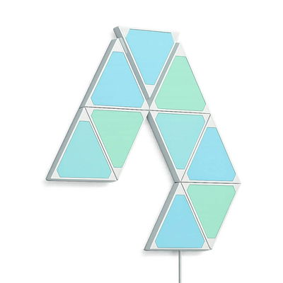 Smart Triangel Vägglampa - RGBCCT - Vit