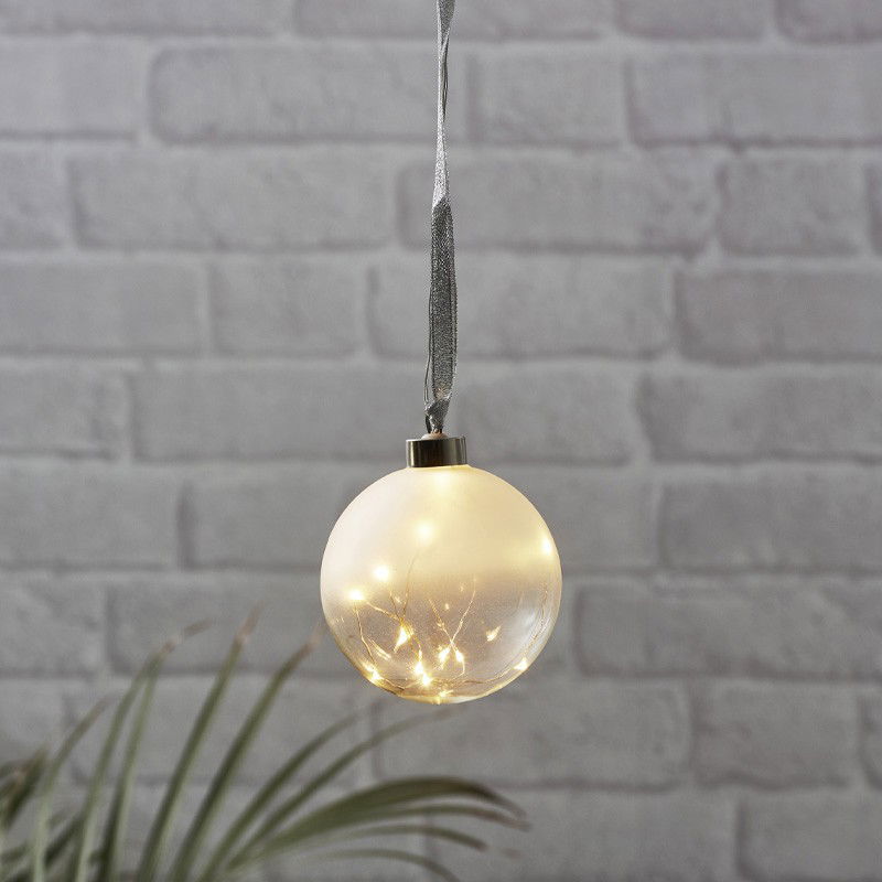 Glow glaskula Frost 10cm