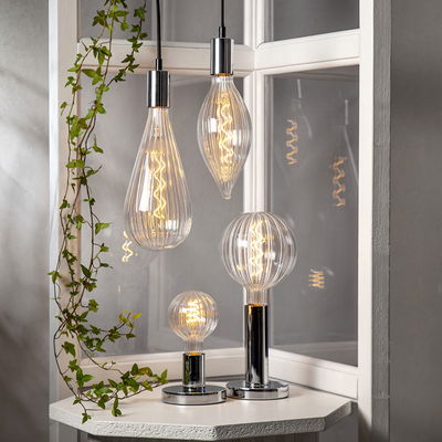 Dimbar Globlampa LED-lampa E27 G150 Decoled Line