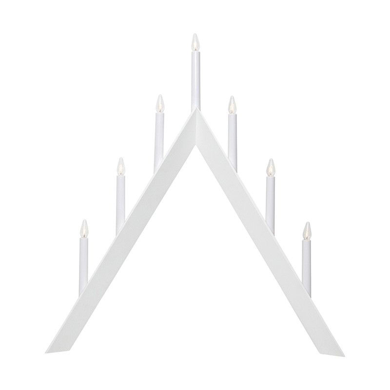 Ljusstake Arrow Vit 64cm Ljusstake Arrow Vit 64cm