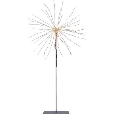 Dekoration på fot Firework Silver 50cm