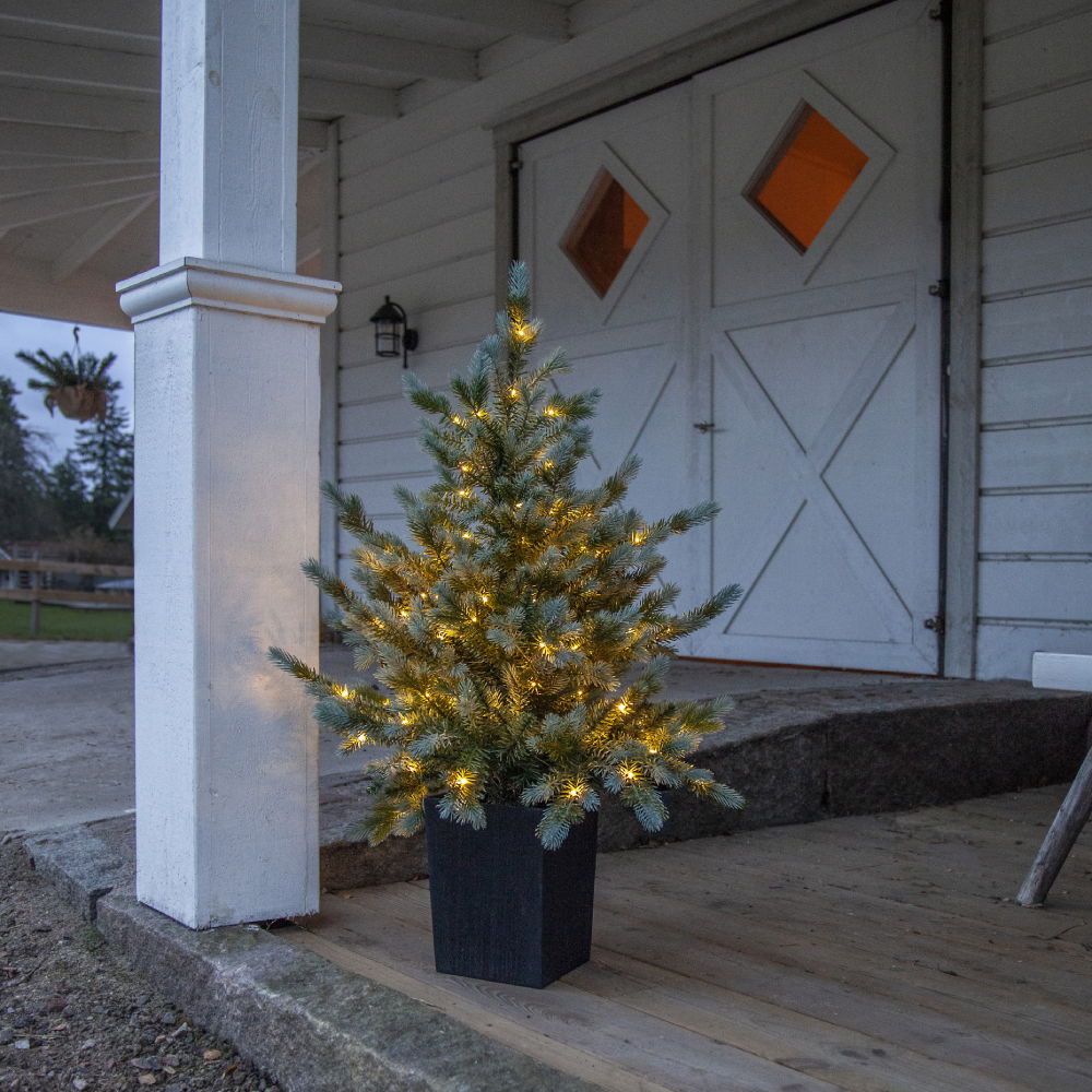 Julgran Greyland i kruka LED 95cm Julgran Greyland i kruka LED 95cm