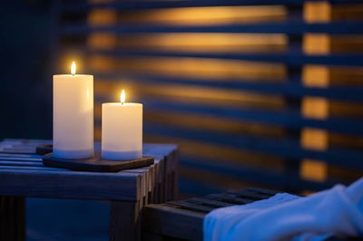 Blockljus Flamme Saul Solcell 17,5cm