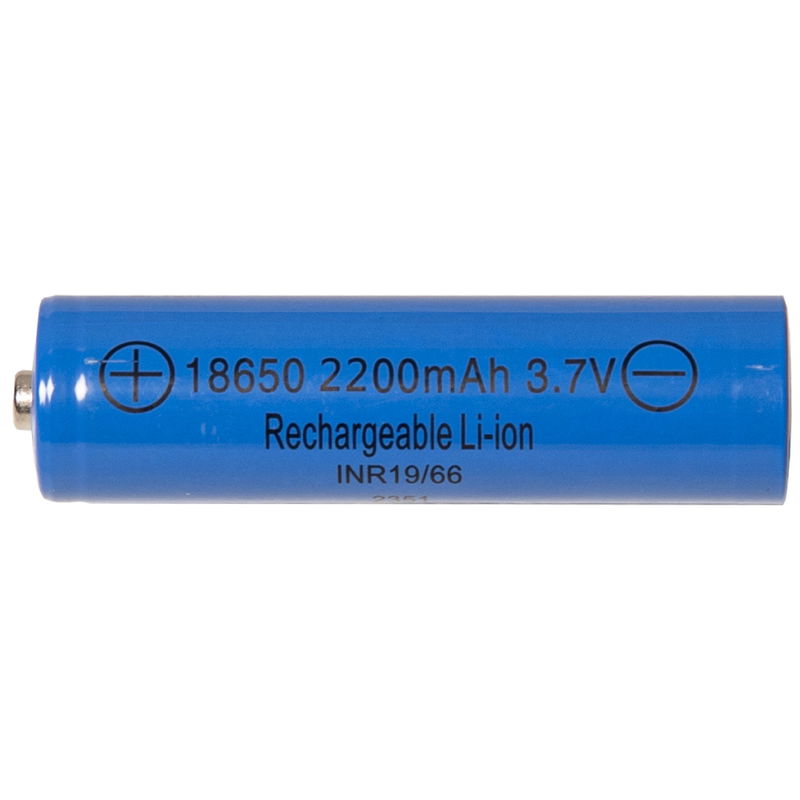 Uppladdningsbart 3,7V LI-ION batteri 18650 2200 mAh Uppladdningsbart 3,7V LI-ION batteri 18650 2200 mAh