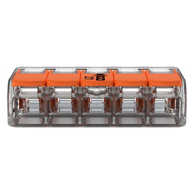 Wago 221-415 5-Pol Kopplingsklämma 4 mm²