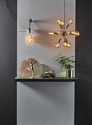 Globlampa Ø125 LED Vintage Gold 240lm E27 1800K Dim