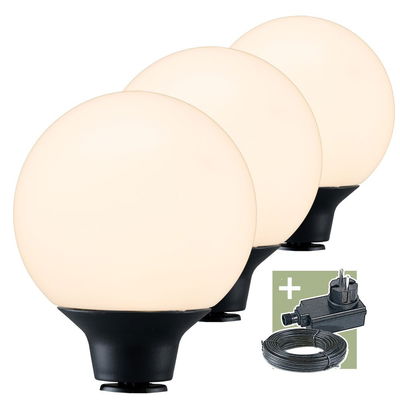 Ludeco Boll Orsin från Ludeco - 12V utebelysning 1,0W 90lm IP44 3-pack