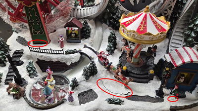 Juldekoration Panorama Largeville Tivoli Melodi/Rörelse OUTLET