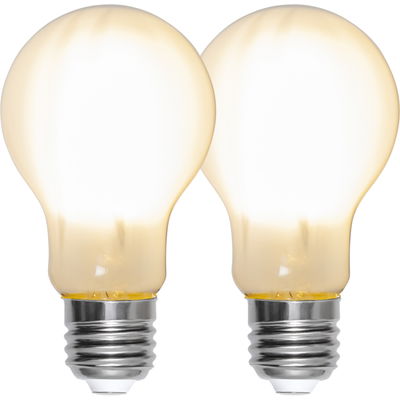 Normallampa LED Matt 7,0W 806lm E27 2700K 2-pack