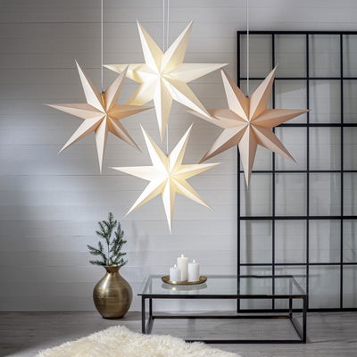 Julstjärna Plain Beige 90cm