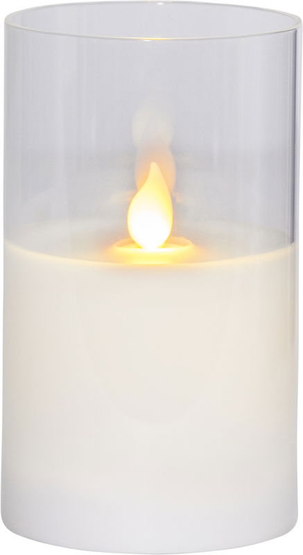 Blockljus M-Twinkle Glas 12,5cm