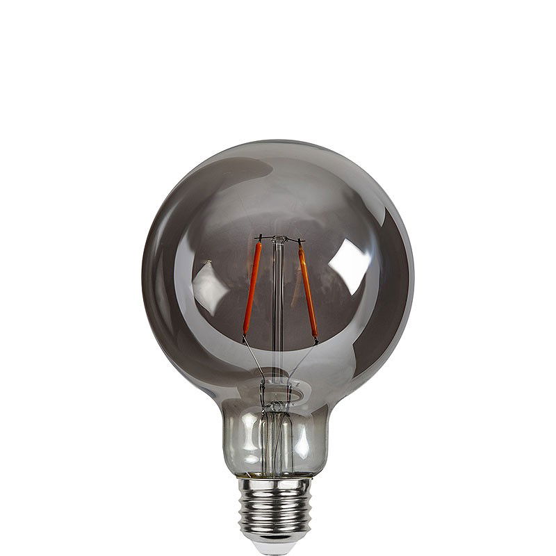 Globlampa Ø95 Soft Glow Smoke LED 1,8W 80lm E27 Globlampa Ø95 Soft Glow Smoke LED 1,8W 80lm E27