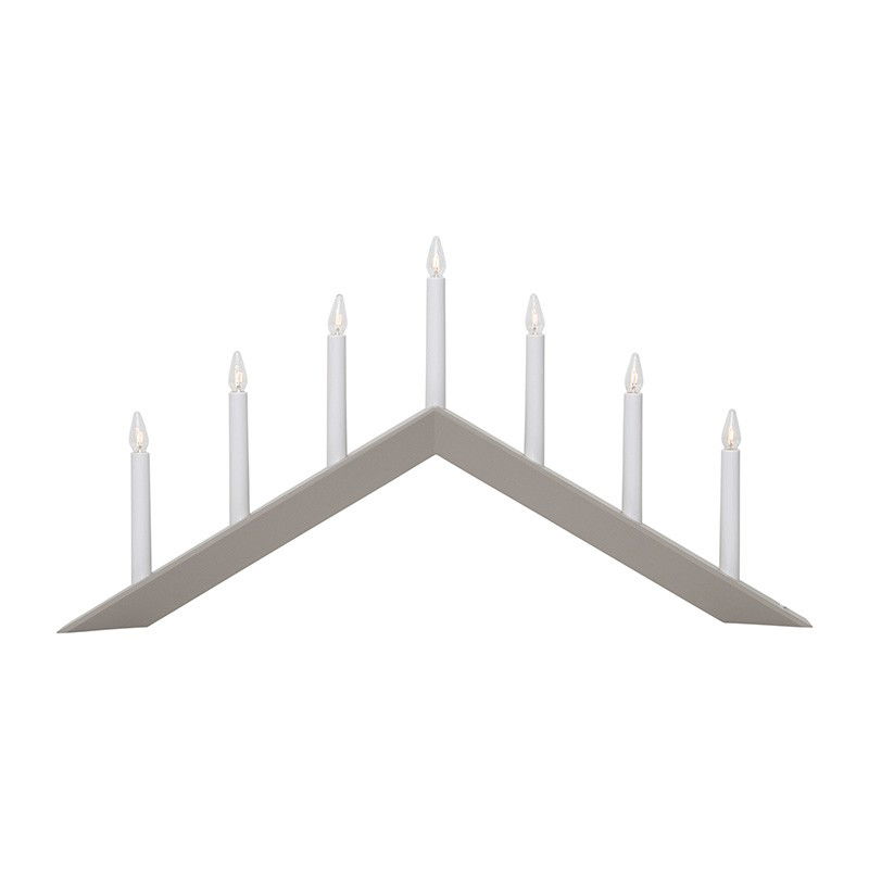 Ljusstake Arrow Beige 36cm