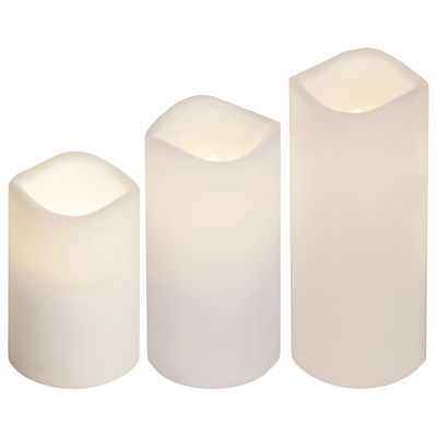 Blockljus LED 3-pack Paul