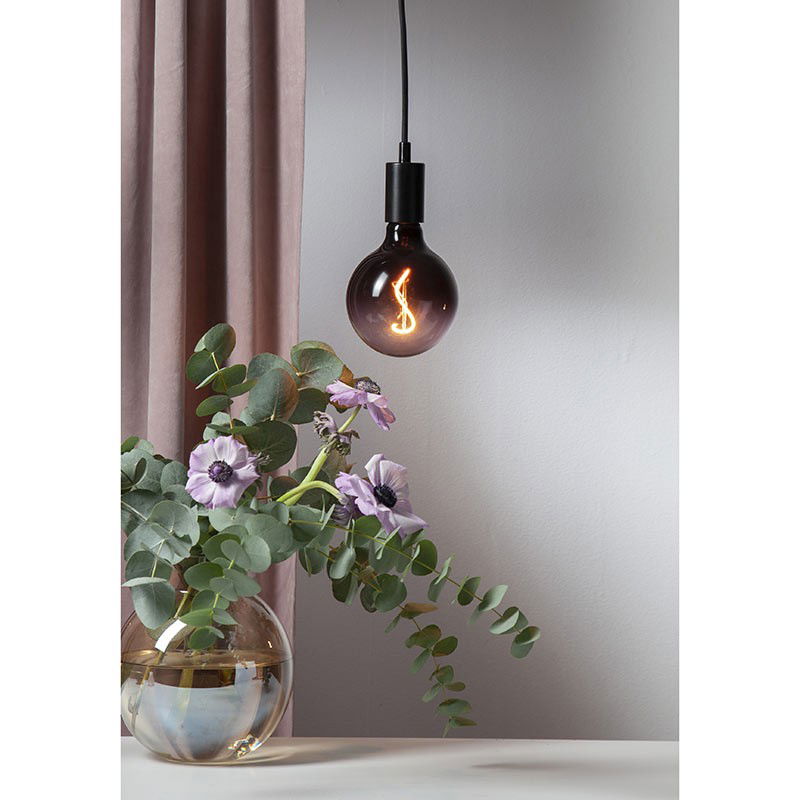 Dimbar Dekorationslampa Glob LED Colourmix 4,0W 60lm E27 Röd
