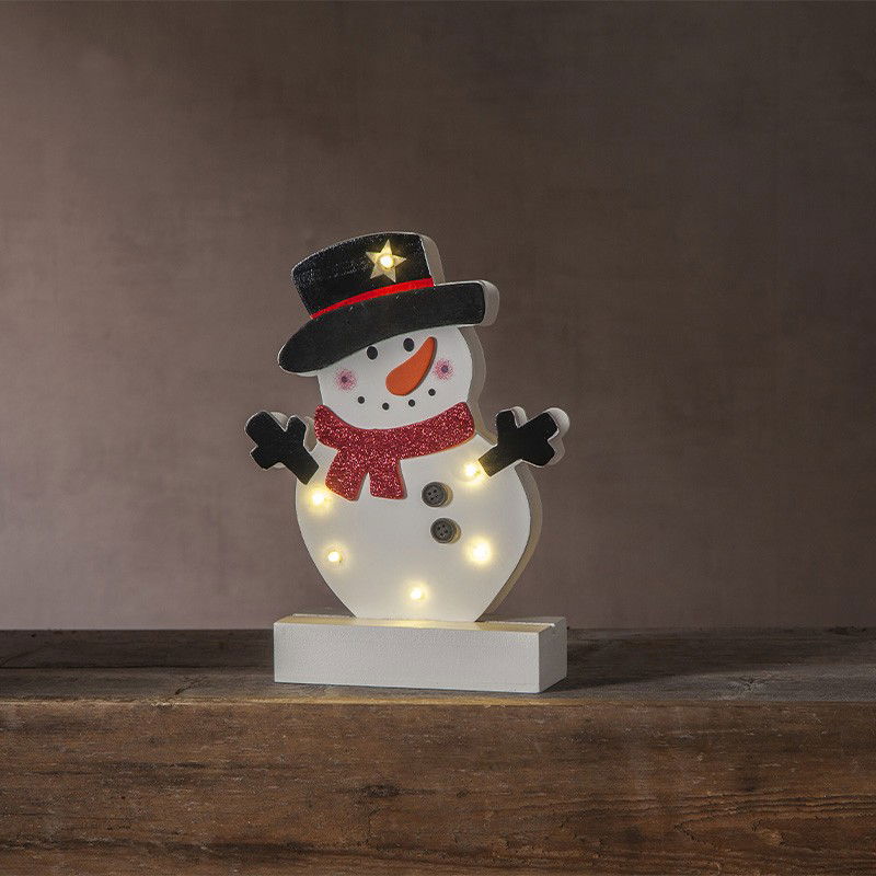 Juldekoration Freddy Snögubbe