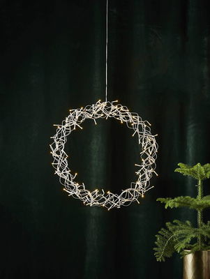 Julstjärna Krans Curly 50cm