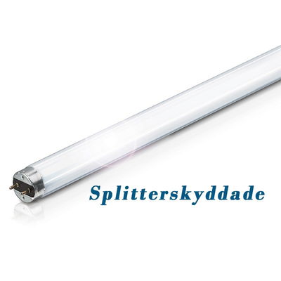Lysrör Philips Master TL-D Secura T8 Ø26 Splitterskyddade