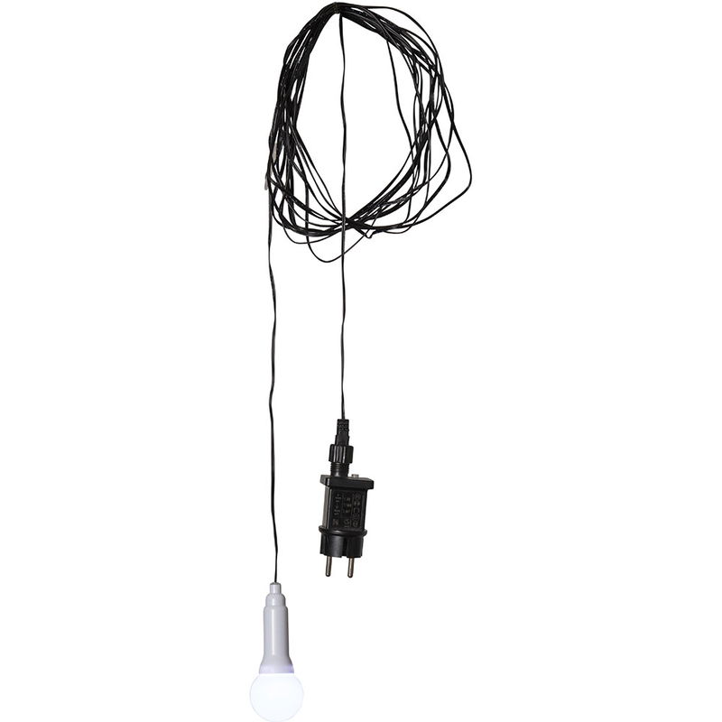 Sladdställ Lighty med LED lampa i rosa grönt och blått